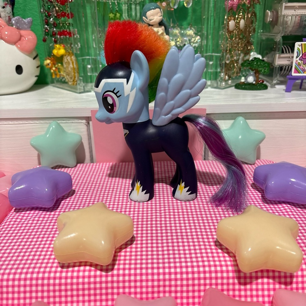 2010 Power Pony Rainbow Dash Target Exclusive 5.5”